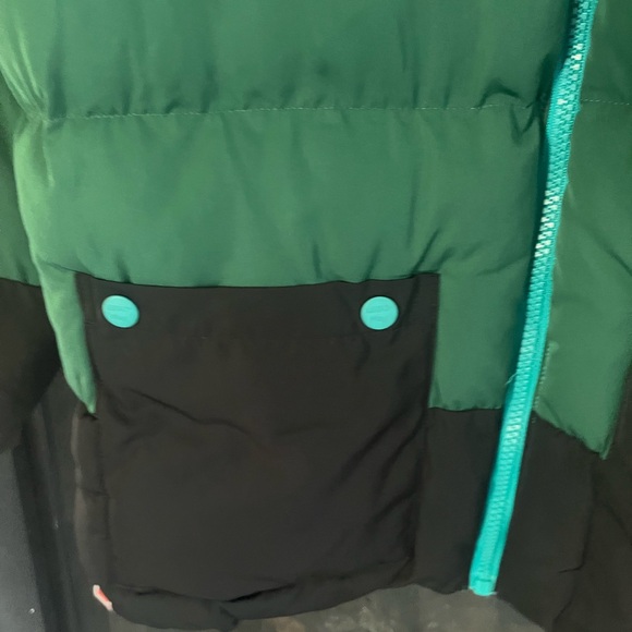 Lego Colorblock Puffer Jacket/ Winter coat Removable Sleeves - Picture 3 of 8